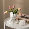 Vases Vase Dried Flowers Decorative Flower Pot Living Room Decoration Modern