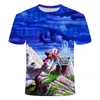 Heren t shirts t-shirt top cool anime patroon zomers korte mouwen