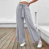 Active Pants Wide-leg Autumn And Winter Cotton Like Lace Casual Trousers Sweat For Women Tummy Control Slimming Booty Leggings