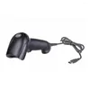 Electronic Reader Barcode Handheld Scanner Portable Durable Wired For System Non-Slip