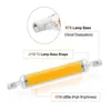 High Power LED R7S Bulb 10W 78mm 20W 118mm 220V COB Lamp Beam Glass Degree Home Office Lighting Tube 360 Halogen Replace Tu O7Y8