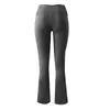 Pantalon actif de Yoga doublé en polaire pour femmes, Leggings d'hiver, de sport, d'athlétisme, de course, d'entraînement, évasé avec poches