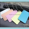 Party Favor 5 Colors Suitcase Lage Label Tags Airplane Handbag Pendant Id Identify Holder For Travel Gifts Sn3749 Drop Delivery Home Dhlfh