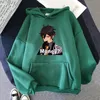 Kvinnors hoodies tröjor samling-2 genshin påverkar hoodie zhongli manga tryck dropp tröja unisex lösa hoody kvinnor/män lång ärm