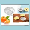 Baking Moulds Mini Disposable Flower Style Aluminum Foil Cupcake Muffin Cups Egg Tart Cup Mold Cooking Molds Sn719 Drop Delivery Hom Dhfgu