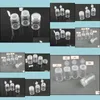 Packing Bottles 10Ml Loose Powder Container Jar Clear Plastic Glitter Cosmetic Eye Shadow Box With Sifter And Lids Sn1866 Drop Deliv Dha0K