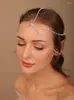 Kopfbedeckungen, Strass-Kette, Hochzeit, Haarschmuck, modische Braut-Kopfbedeckung, Braut-Stirnband, Party, Abschlussball, Krone für Frauen, handgefertigte Tiara