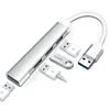 Zasilane piasty USB USB3.0 Szybka transmisja 4-portowa rozdzielacz od 1 do 4 multi-port notatnik USB2.0