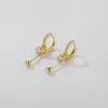 Boucles d'oreilles créoles mignonnes et brillantes, grandes boucles d'oreilles en cristal de Zircon pour femmes, longues boucles d'oreilles tendance luxueuses et romantiques, bijoux de mariage, 2023