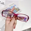 Sonnenbrille 2023 Damen TR90 Modedruck Anti-Blaulicht Klassische Brille