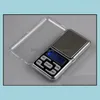 Weighing Scales Electronic Lcd Display Scale Mini Pocket Digital 200Gx0.01G Weight Nce G/Oz/Ct/Tl Sn281 Drop Delivery Office School Dhxes