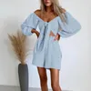 Women's Tracksuits Loose Pocket Shorts Casual Suit Two Piece Sets Loung Wear Women's Elegant Clothes Medium Sleeve Cardigan Top