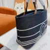 CC Brand Totes Designer Denim Ricamo Shopping Totes Borse Tracolla in pelle Borsa classica trapuntata francese per esterni di grande capacità Borsa a tracolla da spiaggia 3