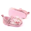 First Walkers Bowknot Baby Girl Princess Shoes Indoor Soft Sole Non Slip Toddler Born