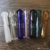 Mini tubi di fumo colorati in vetro tubi tabacco tubi asciutti di erbe tubi di cypress Hill Tascia funcky punte di vetro Burner Burner Pipe tubo di vetro unghie olio in vetro