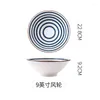 Bowls Japanese-style Ceramic Ramen Bowl Tableware Household Soup Kasa Instant Noodle Western