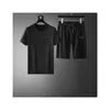 Erkek Trailsits T Shirt Setleri Lüks Tasarımcılar Erkek Kadın Tshirts Trailsuit Jogger Sportswear Yaz Sweatershirts Sweatpants Street Giyim Külot Spor Takım