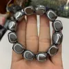 Strand Natural Terahertz Beads Armband Energy Stone Armband Diy Jewelry for Man Woman Wholesale!