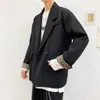 Herrjackor neploha män passar rockar vår höst leopard casual jacka hong kong stil streetwear coat för mode kvinnor ytterkläder