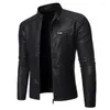 Racing Jackets Cool Jacket Cycling Motorfiets Motorbike Moto Bike Bicycle PU Leer Koreaanse stijl voor mannen