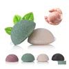 Baignoires Brosse épluches époux Konjac Sponge Facial Puff Face Cleanse Lavage Konnyaku Exfoliator Cleaning Care Makeup Tool Drop Otgrx