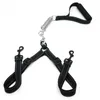 Dog Collars Pet Leash Double Walking Lead Two Splitter Double-ended Without Elasticity Reflective Nylon Strap Supplies