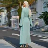 Ubranie etniczne Autumn muzułmańskie kobiety kimono Abaya Dubai Saudyjska szata Islamski Turkish Skromne stroje swetra przyczynowa sukienka Hidżab Kaftan