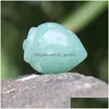 Stone Natural Crystal Ornaments Carved Stberry Craft Chakra Reiki Healing Quartz Mineral Tumbled Gemstones Hand Home Decor Crafts Dr Dhyzo