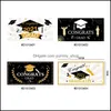 Banner Bandiere Laurea Stagione 2021 Congratulazioni Grad Hanging Flag Party Poliestere P O Sfondo Panno 180X90 Cm Gga4313X9F6 N5 2173 V2 Dhhka