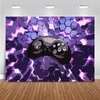 Party Decoration Pocall Pozone 3D Game Handle Gamers Boys Girls Fashionable Backdrop Po Bakgrundsdekorationer