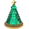 Decorações de Natal 1pcs Tree Dice Resina Ornamentos Decoração de Desktop Decoração de RPG para jogos de mesa e diversão em família