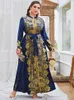 Plus Size Kleider TOLEEN Frauen Maxi 2023 Luxus Chic Elegante Langarm Stickerei Muslimischen Türkei Abend Party Hochzeit Kleidung