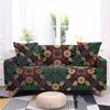 Chair Covers Geometric Floral Print Sofa Cover For Living Room Anti-dirty Stretch 3 Seater Protector Home El Decoration