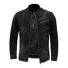 Hommes vestes hommes 2023 Baseball manteau veste affaires décontracté velours côtelé Denim jean automne col montant noir mode pour hommes S-5XL