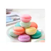 Sieradendozen Candy Color Aroon Box Case Pakket voor oorbellen ring ketting hanger mini cosmetische verpakking groothandel drop levering d dhhwa