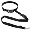 Dog Collars Leash Retractable Hands Free Waist Dogs Leashes Pet Leads For Running Jogging Walking Adjustable Small Large