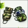 Masques de concepteur lavable élastique mascherine bouche camo imprimé 2 couches Earloop Respirator Dust Filtrition face masque