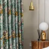 Curtain Modern Simple Double-sided Light Printing Curtains For Living Dining Room Bedroom Japanese Home Decor Tulle