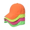 Ball Caps Female Summer Casual Solid Fluorescence Color Baseball Cap Hat Visors Breathable Hats For Men Vector