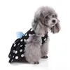 Dog Apparel Outfits For Small Dogs Girl With Shoes Cute Pet Print Bow Skirt Breathable Summer Sleeveless Shirt Pink Tutu MediumDog