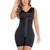 Women's Shapers Women'S Tummy Control Shapewear High Compression Faja Bodysuit Postpartum Slimming Corset Colombian Latex Sheath