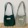 Avondtassen nylon waterdichte tas puur kleurontwerp canvas Japanse harajuku studenten eenvoudige schouder dames handtas shopper
