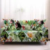 Chair Covers Flower Plant Print Stretch Sofa Cover All-inclusive Anti-fouling Protective Full-cover Cloth Towel Home Decor Nordic Style