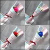 Flores decorativas Guirnaldas Jabón artificial Flor Creativo Hecho a mano Nunca marchitándose Beautif Moda Mujer Hombre Día de San Valentín Regalo Dhvca