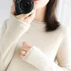 Women's Sweaters 8 Color Women Leisure Cashmere Roll Neck Long Sleeve Pullover Solid Sweater