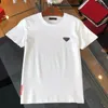 Mens T Shirt Spring and Summer Color Sleeve Tshirt Holiday Short Sleeve Casual Letter Printed Top Size Complete S-XXL