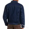 Chaquetas de hombre Tendencia de moda Chaqueta de trabajo de mezclilla Abrigo Tallas grandes para hombre