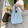 Sacs de soirée 2023 gilet sac femme étudiant Simple sac à main toile pour femmes nuage bulle fleur femmes épaule