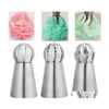 Cake Tools 3 stks/set Icing -spuitmonden Russische pi tips Lace Mold Pastry Decoreren Too stalen keuken bakgereedschap Groothandel 545 S2 Drop de Dhcnk