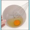 Egg Tools Stainless Steel Balloon Wire Whisk For Blending Whisking Beating Stirring 4 Sizes 6Inch/8Inch/10Inch/12Inch Myinf 0342 133 Otwmq